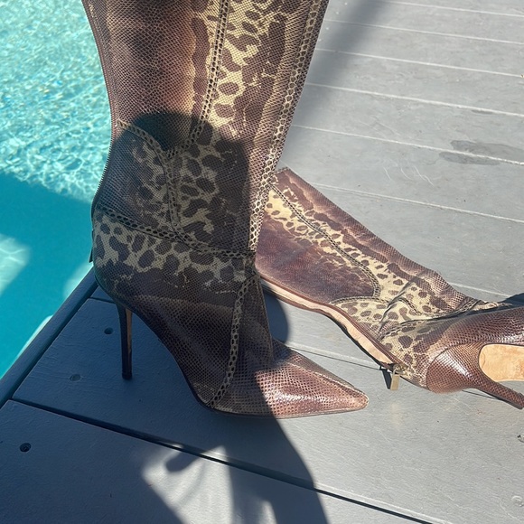 Jimmy Choo Python Boots size 39 - Picture 5 of 8